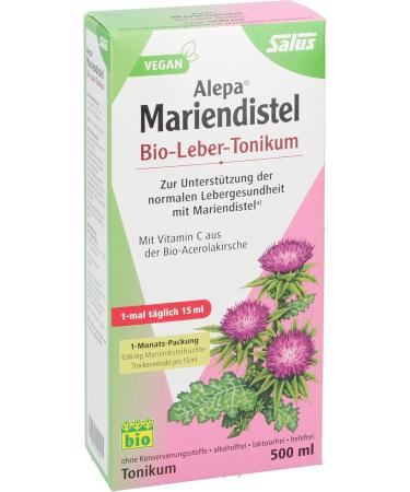 Alepa Milk Thistle Organic Liver Tonic by Salus - Natural Detox Support | Shop Internationally - Buy Online on GoSupps.com