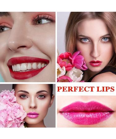 6 Colors Wine Lip Tint Liquid Wine Lipstick Wine Tint Lip Stain Matte Long Lasting Waterproof Lip Gloss Set for Creating Natural Moisturizing Lip Makeup 6pa - Buy Online on GoSupps.com