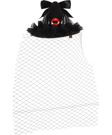 Beaupretty Halloween Witch Hat Hair Clips Witch Hat Hair Accessories Small Witch Hat Fascinator Veil Top Hat for Halloween - Buy Online on GoSupps.com