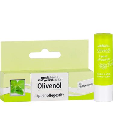 Medipharma Cosmetics Olive Oil Lip Balm 4.8ml - Nourishing Hydration for Soft Lips | International Shipping - Buy Online on GoSupps.com