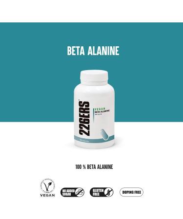Buy 226ERS Vegan Beta-Alanine - Premium Vegan Dietary Supplement | 90 Capsules | Boost Athletic Performance & Recovery - Buy Online on GoSupps.com