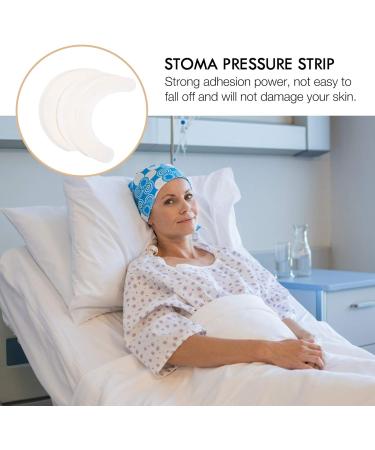 20Pcs Curved Barrier Strips - Elastic Ostomy Supplies for Sealing Stoma Bag - Odor Skin Barrier Stickers - Buy Online on GoSupps.com