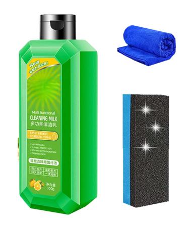 Powerful Multifunctional Cleaner Versatile and High-Performance Cleaning Agent Multi Functiona Foam Cleaner Spray Powerful All Purpose Surface Cleaner for Kitchen Bathroom Car (1pcs)