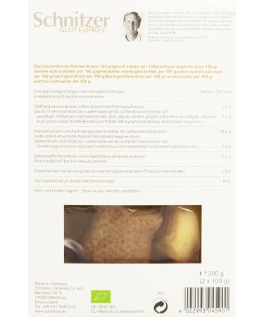 Schnitzer Assortment of Organic Gluten-Free Breads and Buns - Pack of 3 - Buy Online on GoSupps.com