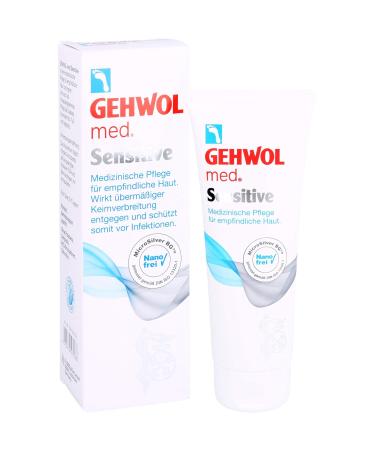 Buy GEHWOL MED Sensitive Cream 125ml - Soothing Relief for Sensitive Skin | International Shipping Available - Buy Online on GoSupps.com
