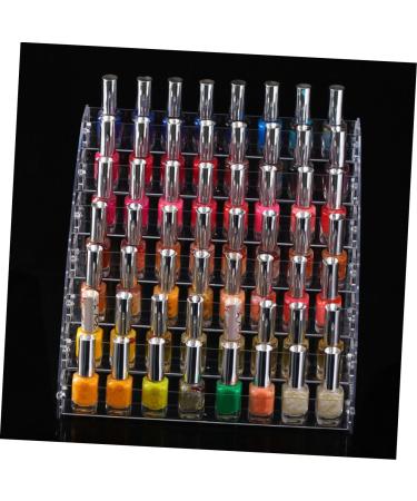 Organisateur Vernis Ongles Acrylique Couches Support Cosm tique Transparent pour Rangement Maquillage et Vernis Ongles Adapt Maison et Salon - Buy Online on GoSupps.com
