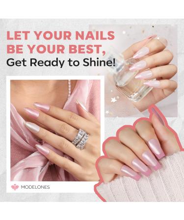 Modelones Nail Polish Set 3 Colors Nude Grey Nail Polish Kit with Base and Top Coat & Remover Pad Bubble Natural Skin Tone Glitter Nail Polish Finger Nail Polish Manicure Diy Nail Art Salon Home - Buy Online on GoSupps.com