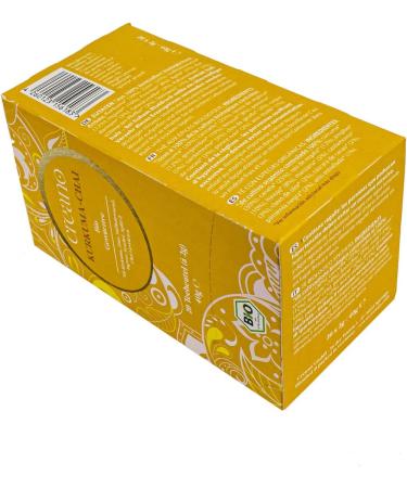  Creano Creano Curkuma Chia Organic Tea Bags 3 Packs of 20 - Buy Online on GoSupps.com