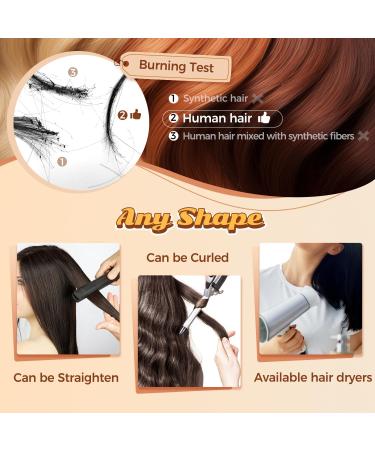 KOCONI 16 Inch Dark Brown Nano Rings Hair Extensions Real Human Hair Extensions Double Drawn Nano Ring Hair Extension Nano Tip Beads Human Hair Extensions 50g 1g/Strand #2 Darkest Brown 16 inch #2 Dark Brown - Buy Online on GoSupps.com