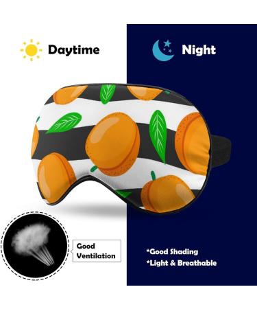 Peaches Sleep Mask - Adjustable Strap Eye Cover for Sleeping - Blocks Light for Night Travel and Naps - Men and Women - Buy Online on GoSupps.com