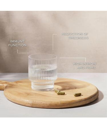 Aduna Organic Moringa Capsules 1500mg | 100% Pure Moringa Leaf for Energy Immunity & Focus | Natural Plant-Based Food Supplement for Tiredness Recovery & Breastfeeding | 180 Vegan Capsules - Buy Online on GoSupps.com