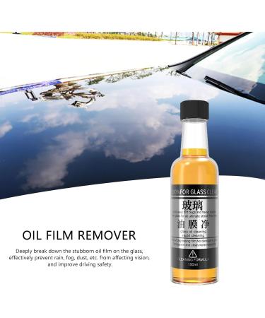Oil Film Remover for Glass 150ML Instant Effect Cleaning Oil Film Cleaner Household Cleaning Products for Windshield Doors Cosmetic Mirror  - Buy Online on GoSupps.com