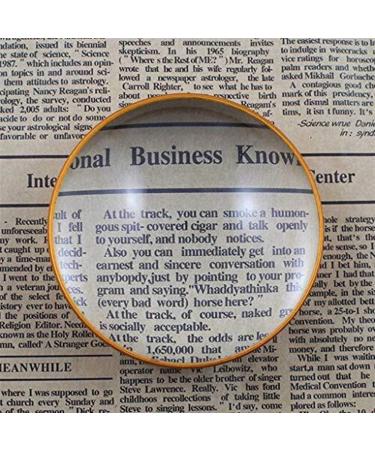 Magnification Tool Glass Dome Magnifier 4X Round Shape Hd Magnifying Glass for Map Magnifying and Reading Aid (Large Size Lens 72Mm) Microscope Optical Lenses Protect Vision Lofty Ambition - Buy Online on GoSupps.com