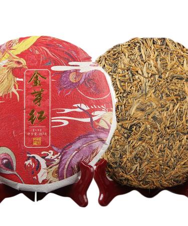 G teau au th noir Dianhong du Yunnan 357g Th Dian Hong parfum au miel de bourgeon dor