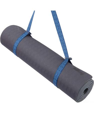 Bodhi Yogamaten Tarragon Peace - Premium Blue Yoga Mat for International Shipping - Buy Online on GoSupps.com