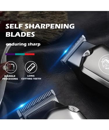 Professional Hair Clippers for Men - 2 in 1 Waterproof Haircutting Kit with LED Display | V-675 Cordless Barber Set - Buy Online on GoSupps.com