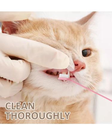 4-Part Pet Dipbrush & 3-Part Finger Cover - Dental Care for Dogs & Cats | Anti-Plaque Toothbrush - Buy Online on GoSupps.com