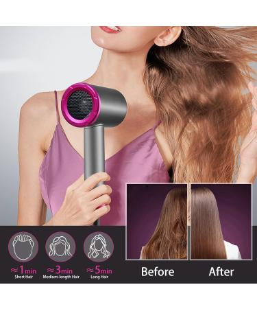 Professional hair dryer 2000W fast drying 2 speeds 1 styling nozzles cold air button constant temperature - Buy Online on GoSupps.com