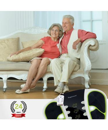 EMS & TENS Circulatory Stimulator | Foot Massager for Tired Legs Calves & Feet | 99 Intensity Levels & Remote Control | Weightworld - Buy Online on GoSupps.com