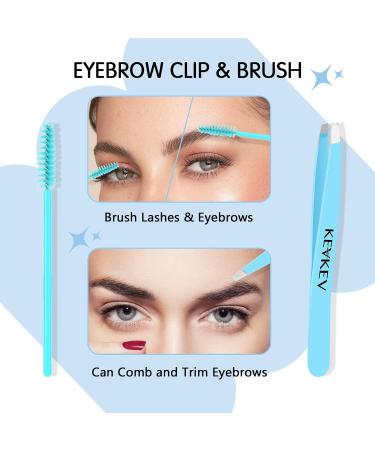 KevKev Lash Tweezers Set | 3 in 1 Eyelash Applicator Tool & Lash Brush for Perfect False Lashes | International Shipping Available - Buy Online on GoSupps.com