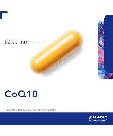 Pure Encapsulations CoQ10 250mg | Biologically Active Coenzyme Q10 - 30 Capsules for Heart Health & Energy Support - International Shipping Available - Buy Online on GoSupps.com