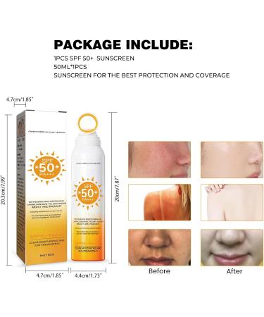 Mikabila (04)150ml Sunscreen SPF 50 Sunscreen for Face and Body Moisturizing Sun Cream for Sensitive Skin UVA&UVB Protection Daily Hydrating Sunscreen Sun Protect & Moisture Sun Cream - Buy Online on GoSupps.com