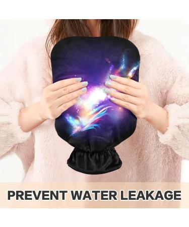 Buy 2L Star Magic Unicorn Hot Water Bottle with Cover - Pain Relief & Hand Feet Warmer for Winter - International Shipping - Buy Online on GoSupps.com