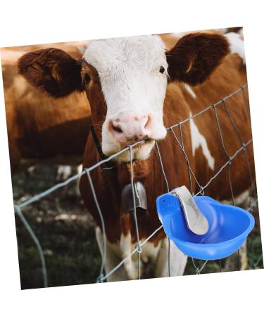 Yardenfun Stainless Sink Farm Feeding Water Bowl Livestock Drinking Bowl Drinking Fountain Tool Large - Buy Online on GoSupps.com