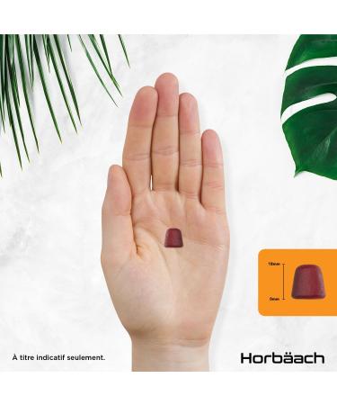 Iron Gummies Kids 7mg with Vitamin C | 60 Vegan Gummies Cherry Flavor | Iron Supplement Food Supplement | Iron Supplement + Vitamin C for Kids | by Horbaach - Buy Online on GoSupps.com