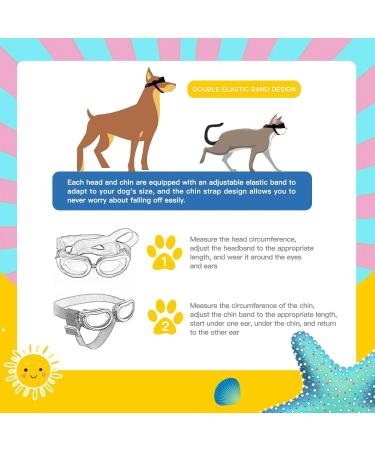 Shop Stylish Pink Dog Sunglasses | UV Protection for Small Dogs & Pets | Adjustable Pet Eyewear - Buy Online on GoSupps.com