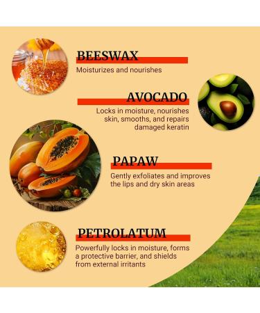 4 Pack Papaw Ointment 25g Each Papaya Cream Imported Directly From Australia 3.4 Fl Oz PURA PAPA OINTMENT - Buy Online on GoSupps.com