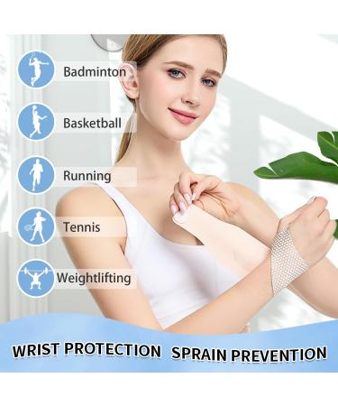 Ultra Thin Wrist Brace Support for Carpal Tunnel - Adjustable Velcro Wrist Wraps for Tendonitis & Arthritis Pain Relief - Breathable Gray One Piece - Buy Online on GoSupps.com