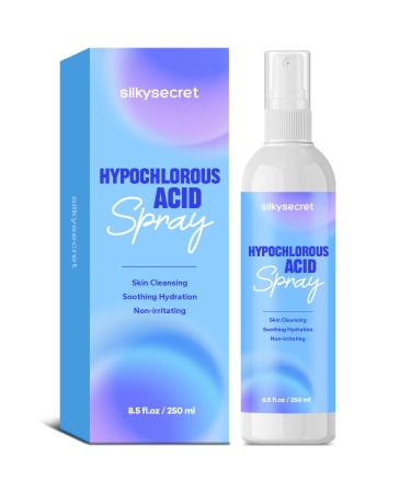 Hypochlorous Acid Spray (8.45 Fl Oz) Facial Spray for Skin Cleansing & Soothing Hypoallergenic HOCL Sprays for Face & Eyes All-Purpose Cleaner for Sensitive Skin Care 8.45 Fl Oz (Pack of 1)