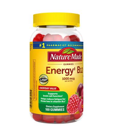 jogi Energy B12 1000 mcg Gummies Dietary Supplement Adults chew Two of These (1) Energy B12 Adult Gummies Daily 160 Count