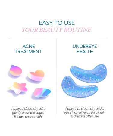 MAREE Eye Gels & Acne Patches with Natural Algae Extracts - Anti-Aging Eye Masks and Hydrocolloid Acne Treatment - Buy Online on GoSupps.com