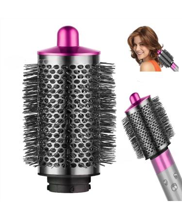 Large Round Volumizing Brush Round Brush Attachment Compatible with HS01/HS05 for All Hair Type (Rose)