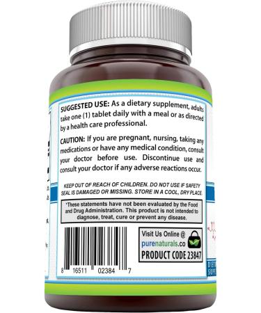 Pure Naturals Zinc Gluconate 50mg - 250 Tablets | Essential Mineral Supplement - Buy Online on GoSupps.com