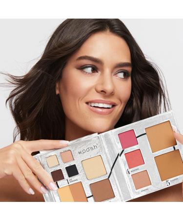 Woosh Beauty The Fold Out Face with Secret Brush 2.5 Med Tan - Medium Tan - Buy Online on GoSupps.com
