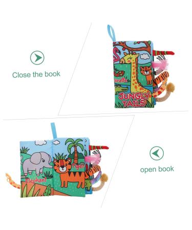 Shop Toyvian 4-Piece Cock Towel Book Set | Early Education & Intelligence Toys for Baby Girls | Enlightenment & Animal Concepts - Buy Online on GoSupps.com