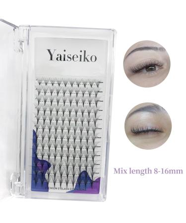 Premium Mink Silk Eyelash Extension Supplies - 12D Mixed Tray 0.05 C Curl (8-16mm) for Salon Use - Soft Matte Black Lashes - Buy Online on GoSupps.com