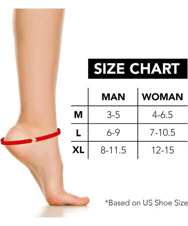 Dr. Wolf Ankle Compression Sleeve - Foot Brace for Plantar Fasciitis & Achilles Tendonitis Pain Relief - Men & Women Support for Volleyball, Tennis, Basketball, Soccer & Running (Medium) - Buy Online on GoSupps.com