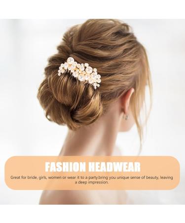 Didiseaon Hair Accessories Women Hairpins Hair Comb Elegant Headdress Fashion Headwear Hair Insert Comb - Buy Online on GoSupps.com