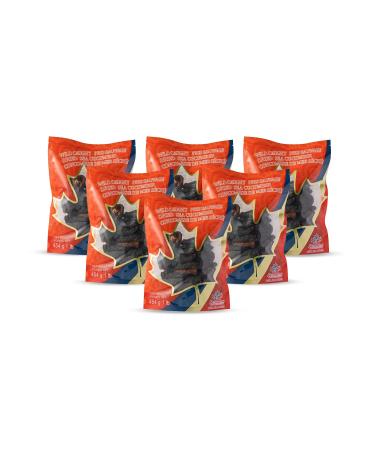 Rosalyn Premium Deep Sea Atlantic Canada Wild Caught Sea Cucumber Dried ( ) | Canadian Food Inspection Agency Certified | Butterfly Cut - 454 Grams 8Years(Pack of 6) 454g(Pack of 6)