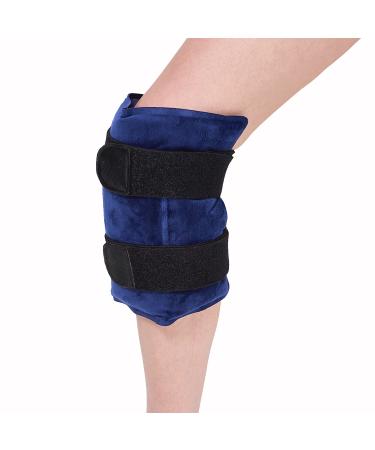 Koo-Care Knee Ice Pack for Injuries - Reusable Large Gel Ice Wrap Hot Cold Compress for Pain Relief, Swelling, Arthritis, Meniscus Tear, Sprains, ACL, Knee Replacement, Post-Surgery Recovery Therapy Navy