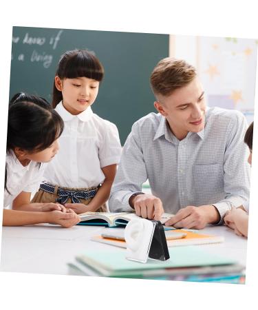 Healvian Silicone Ear Model Set - Jewelry Earrings Display & Studs Mold - 3D Imitation Real Ear - 8x5cm - Assorted Colors - Buy Online on GoSupps.com