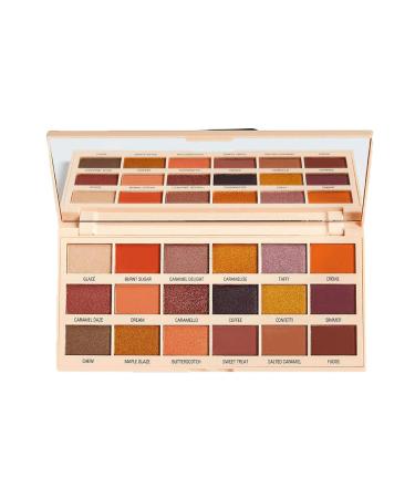 I Heart Revolution Chocolate Eyeshadow Palette (18) Caramel Nudes - Buy Internationally | Best Eyeshadows for Stunning Looks - Buy Online on GoSupps.com