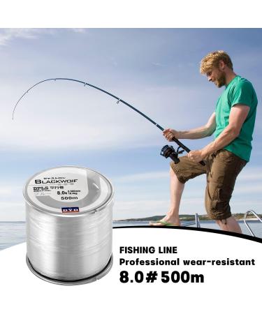 Eruinfang 0.50mm/500m Nylon Fishing Line - Strong Monofilament Cord for Carp Trout & Pike | Tear-Resistant & Durable - Buy Online on GoSupps.com