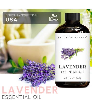 Brooklyn Botany Lemon Eucalyptus & Lavender Essential Oils 4 Fl Oz (Pack of 2) 100% Pure & Natural Fresh & Calming Aromatherapy Blend - Buy Online on GoSupps.com