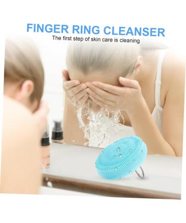 FRCOLOR Pore cleanser Face Beauty Device Face Cleaners Pore Cleaner Silicone Face Brush Cleaning Scrubber Electric Scrubber Face Cleaner Brush Pores Ring Buckle Silica Gel - Buy Online on GoSupps.com