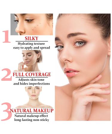 Full Coverage BB Cream Foundation - Moisturizing Liquid Makeup for Natural Nude Base - Buy Online on GoSupps.com